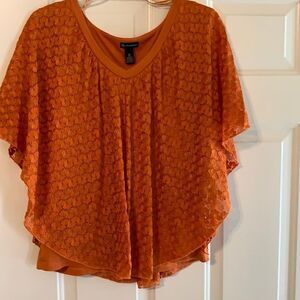 Medium lace covered sleeveless tank